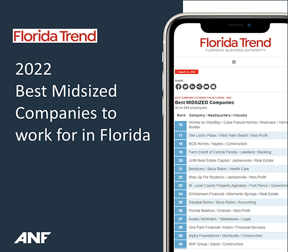 Florida Trend 2022 Best Midsized Company