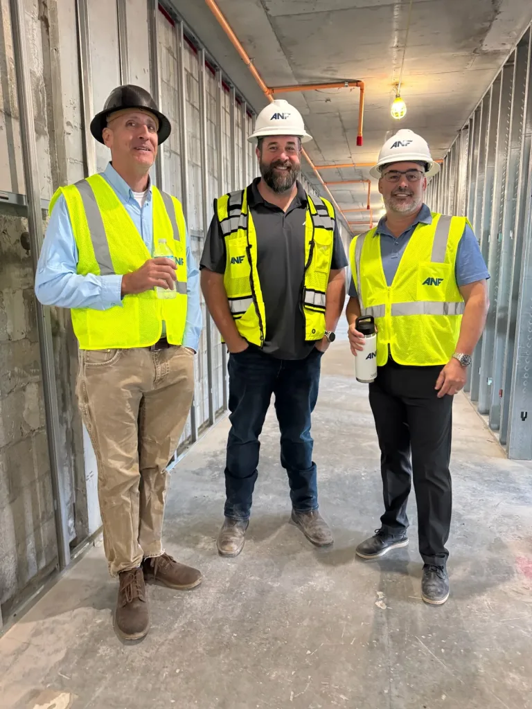 ANF Build U participants during a project walkthrough