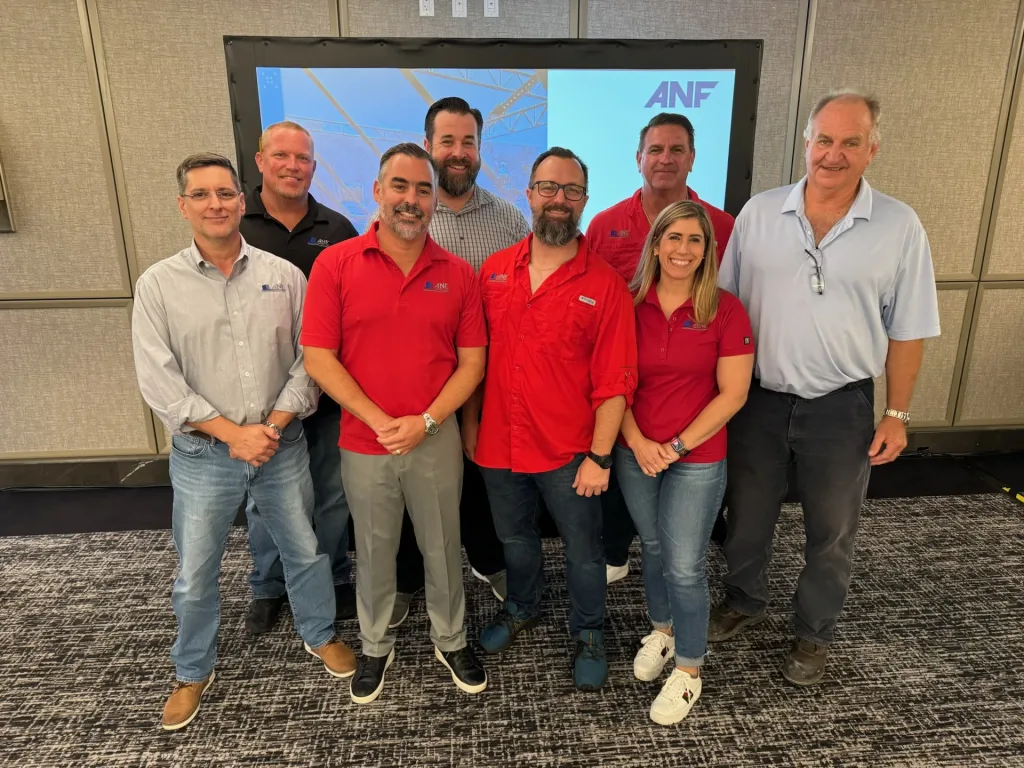 ANF Build U team members at a training session