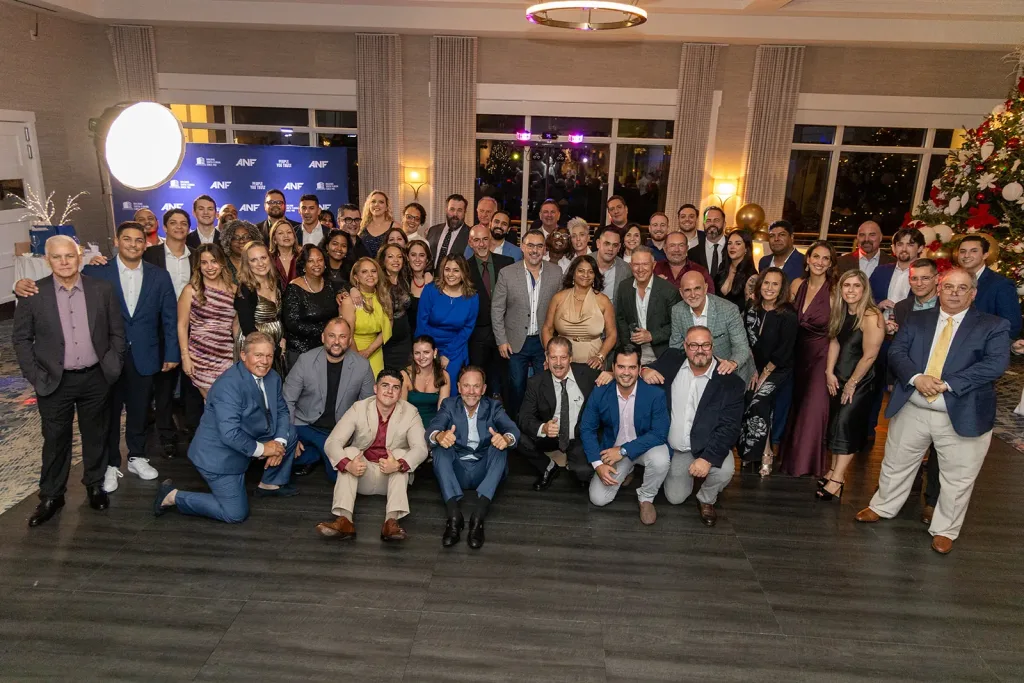 The ANF Group team together at a company celebration